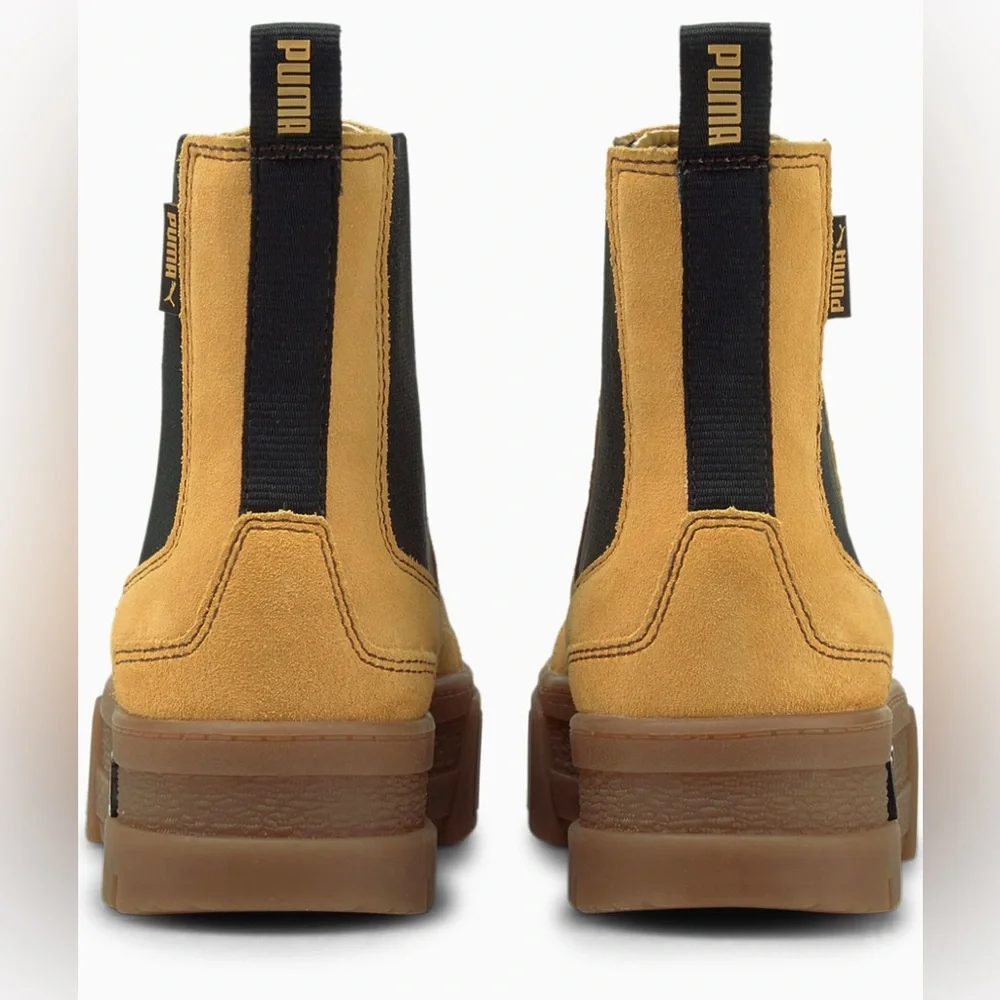 NIB Puma Mayze Chelsea Suede Boots size 7 - Picture 10 of 11